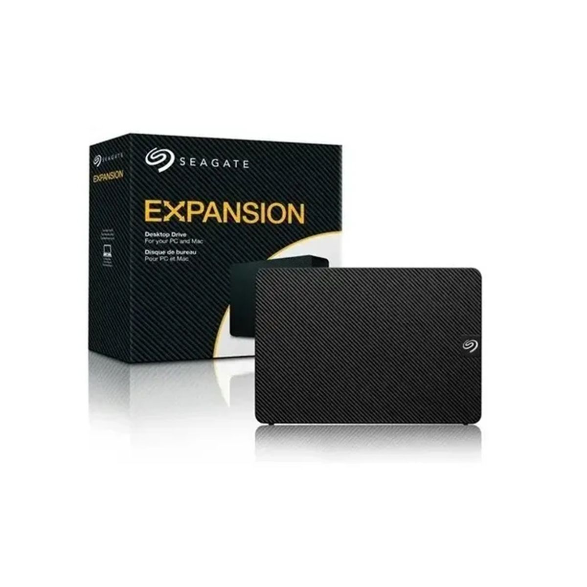SEAGATE - Disco duro externo portatil Seagate Expansion STKP12000400, 12TB, 3.5", USB 3.0 / 3.2 Gen1