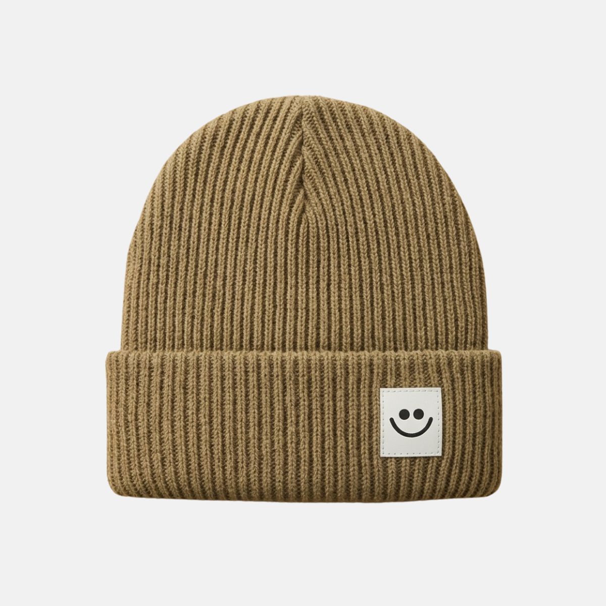 KAST PE - Beanie Smiley gorro tejido para Niños de 2 a 5 años