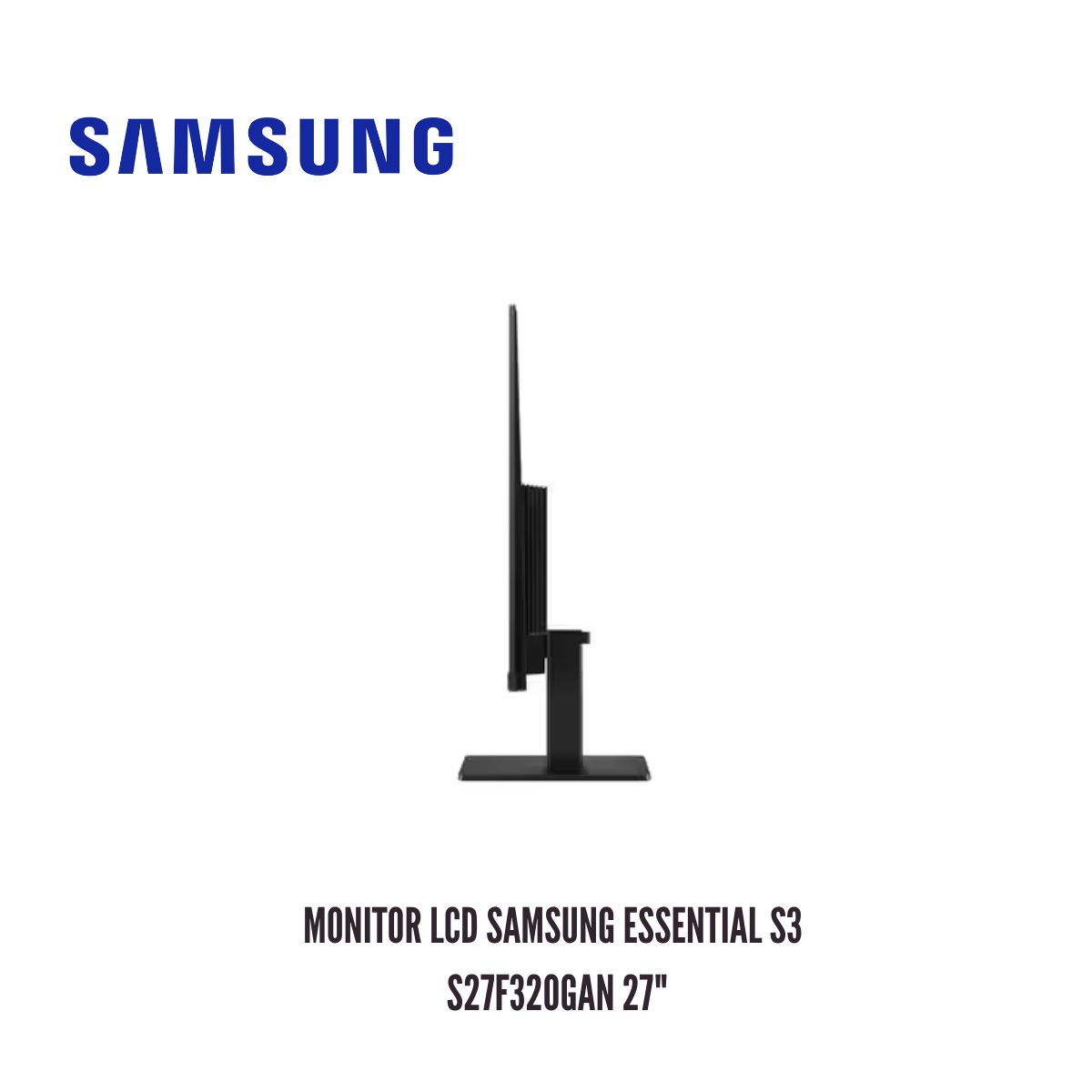 SAMSUNG - MONITOR LCD SAMSUNG ESSENTIAL S3 S27F320GAN 27 FULL HD 120HZ IPS