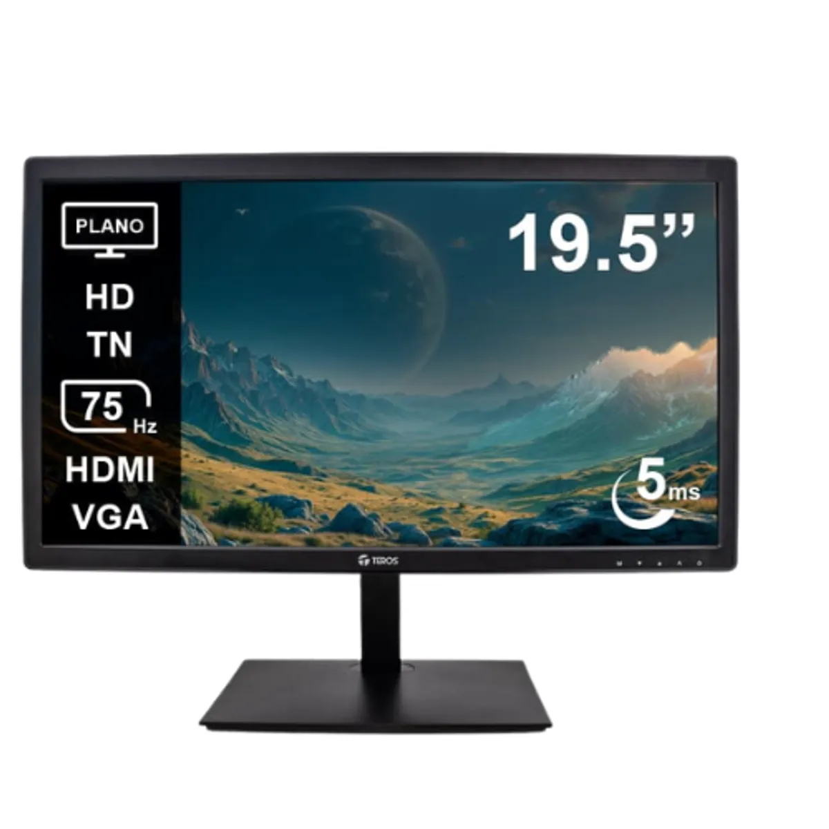 INTEL - PC DE OFICINA CORE I5 8GB RAM 240GB SSD CON MONITOR