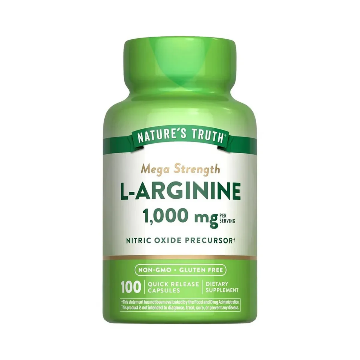 GENERICO - L-Arginina 500 mg - 100 Cápsulas