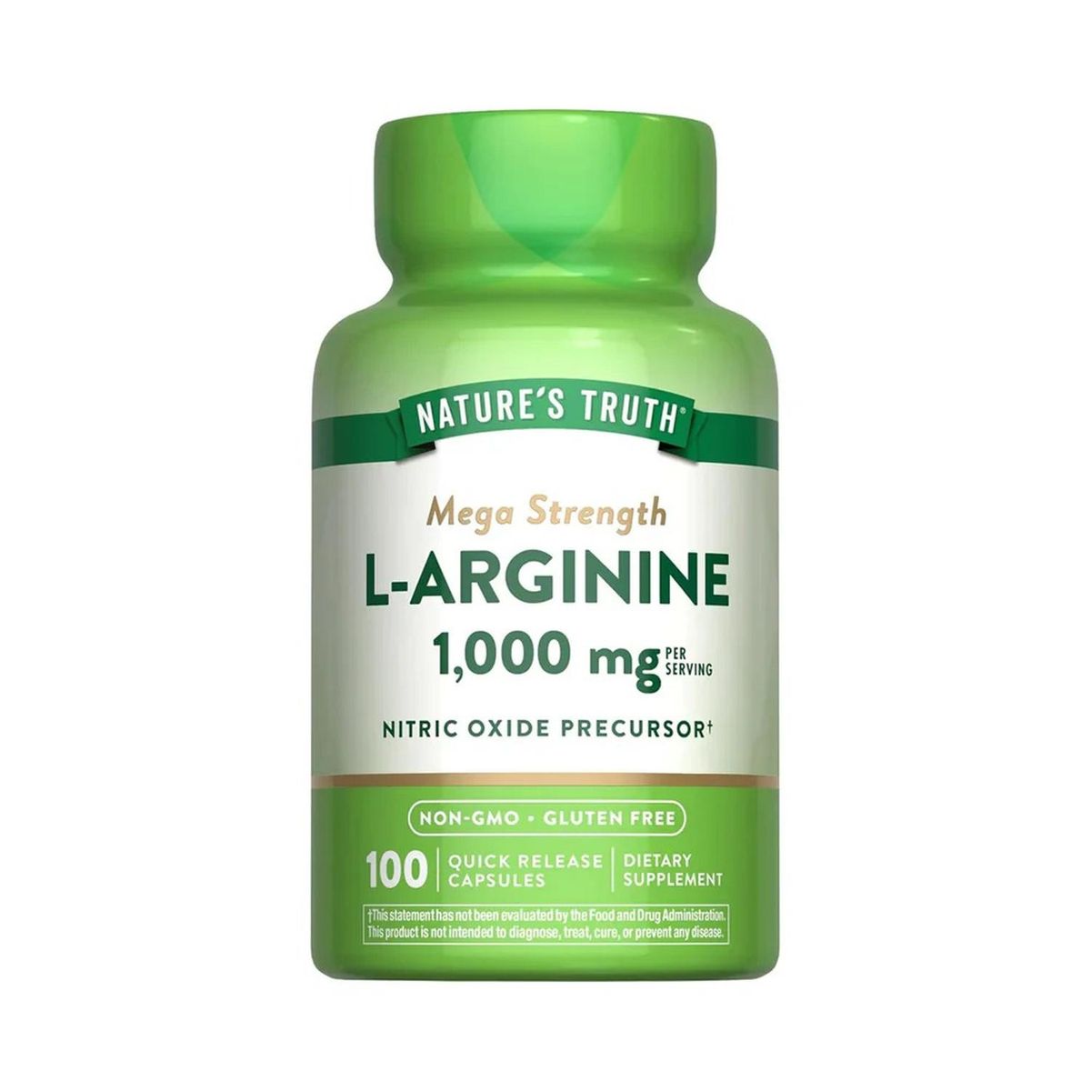 GENERICO - L-Arginina 500 mg - 100 Cápsulas