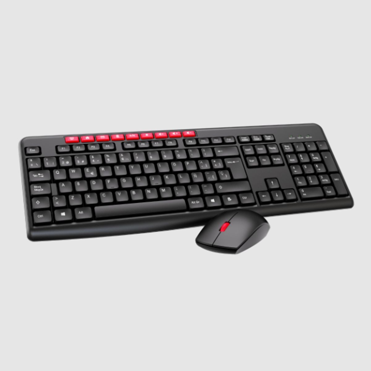 HALION - Kit Teclado y Mouse HA-K656C INALAMBRICO 2.4G  USB HALION