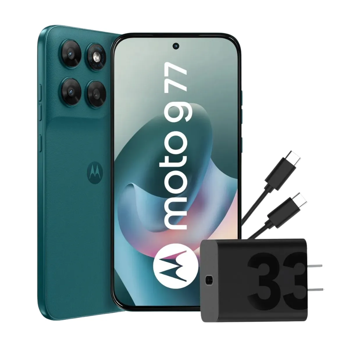 MOTOROLA - Smartphone Motorola Moto G77 256gb 8gb Verde Esmeralda