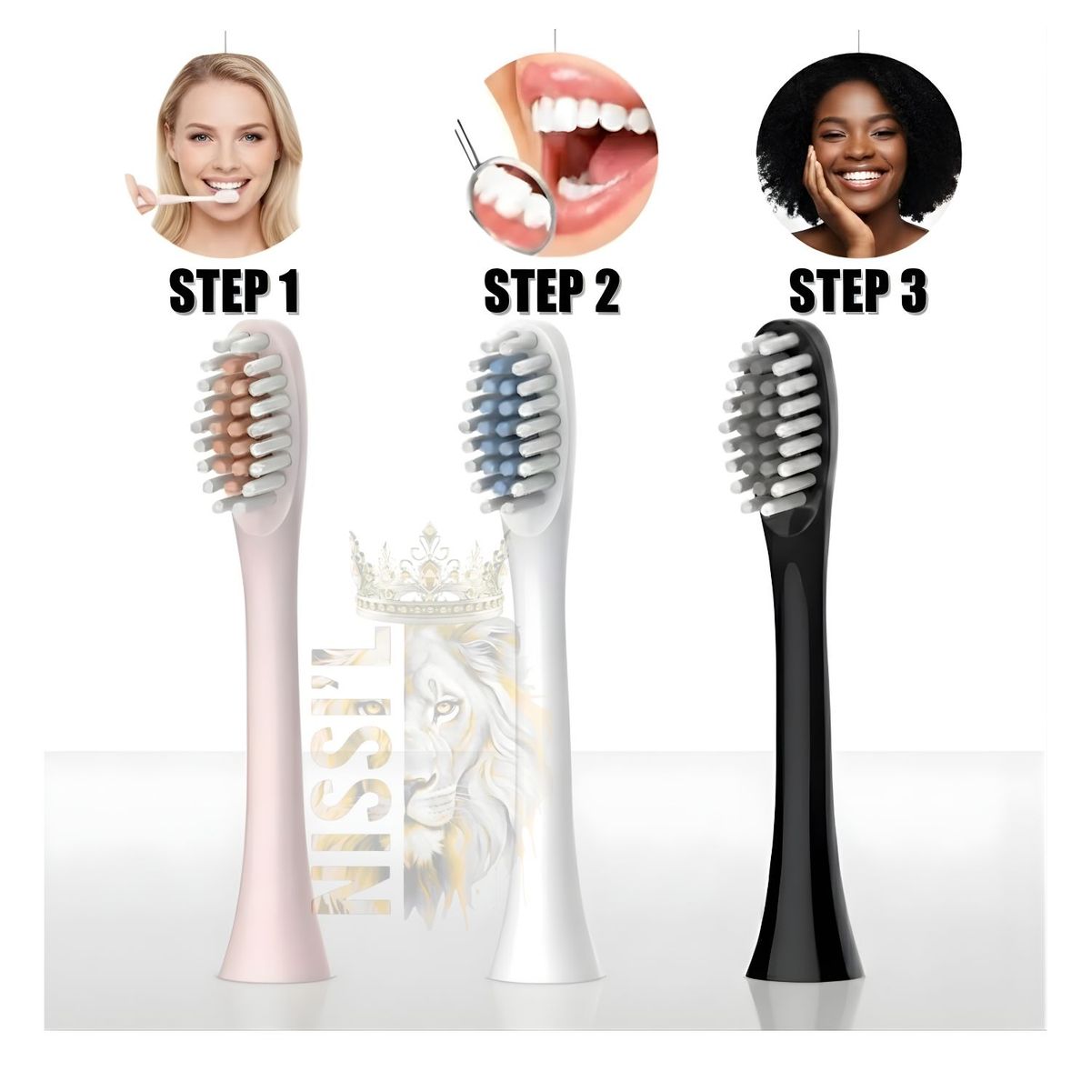 ROHS - CEPILLO DE DIENTES RECARGABLE FACIL DE USAR