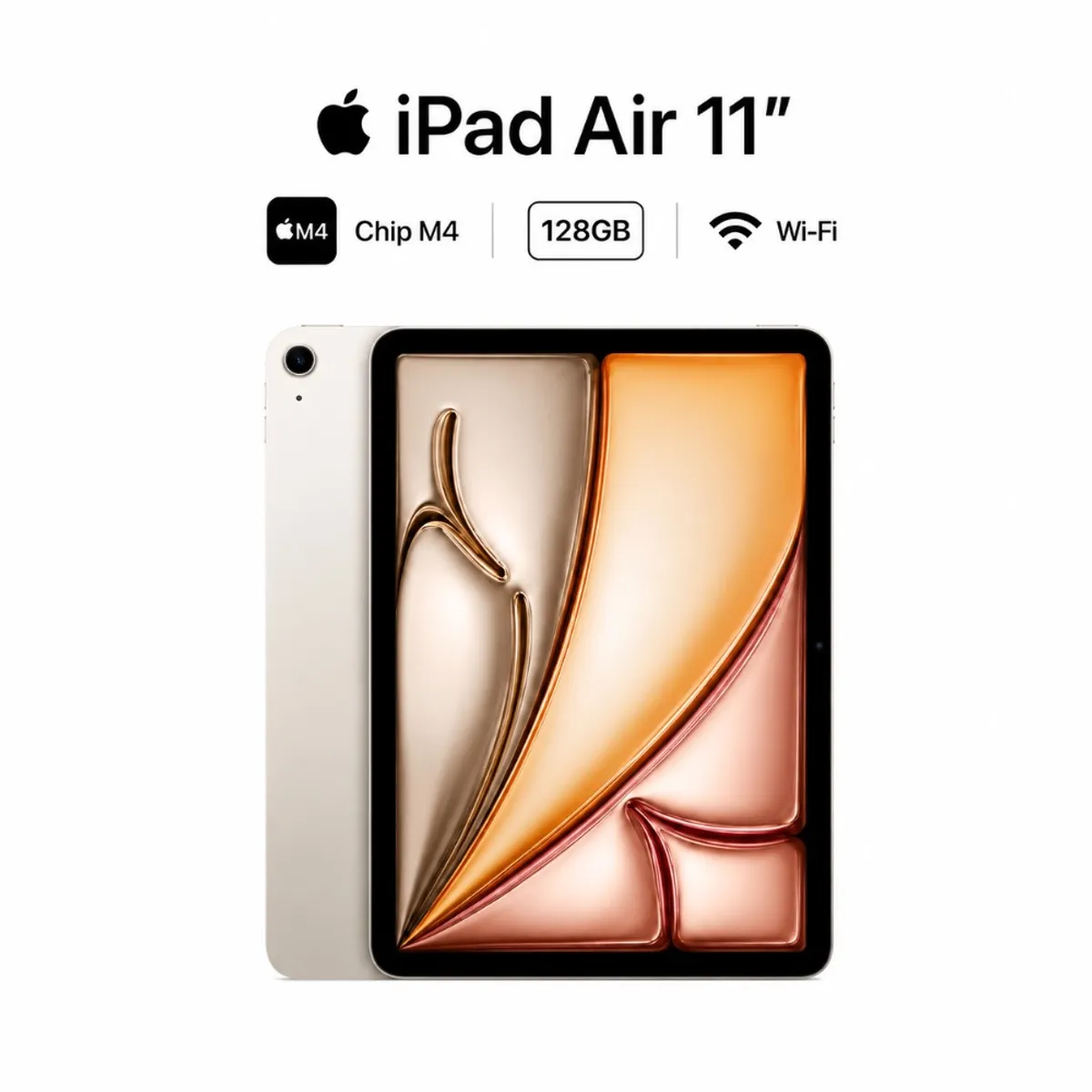 IPAD AIR 11 CHIP M4 128GB WIFI STARLIGHT, marca APPLE - Foto Principal