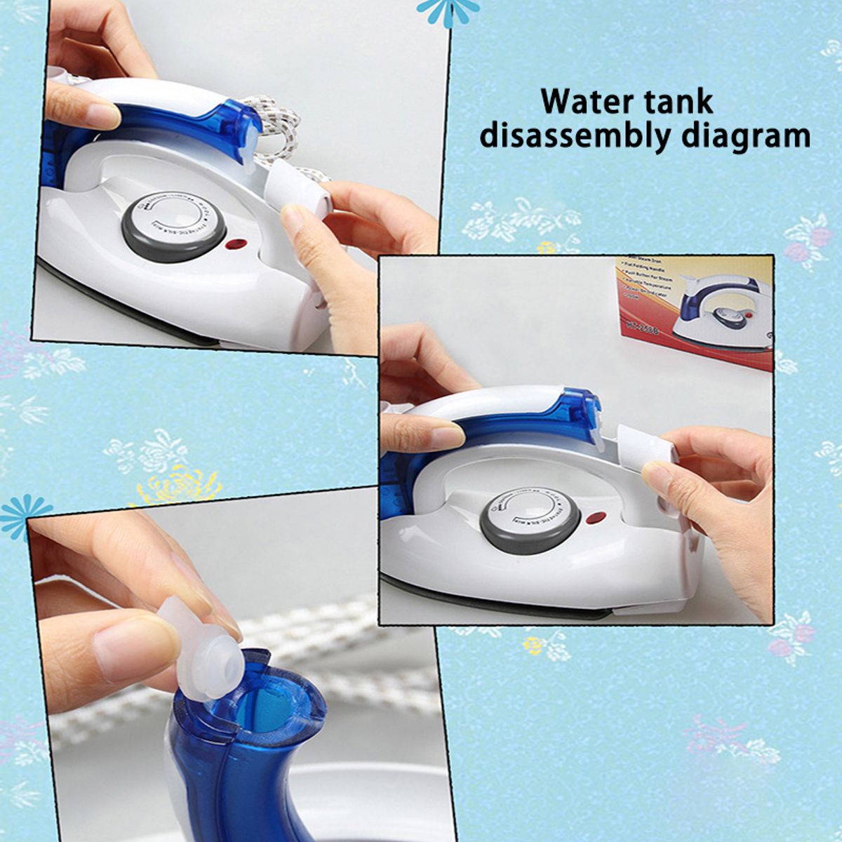 ROHS - Plancha a Vapor para Ropa Práctico para Viajes - RAFF