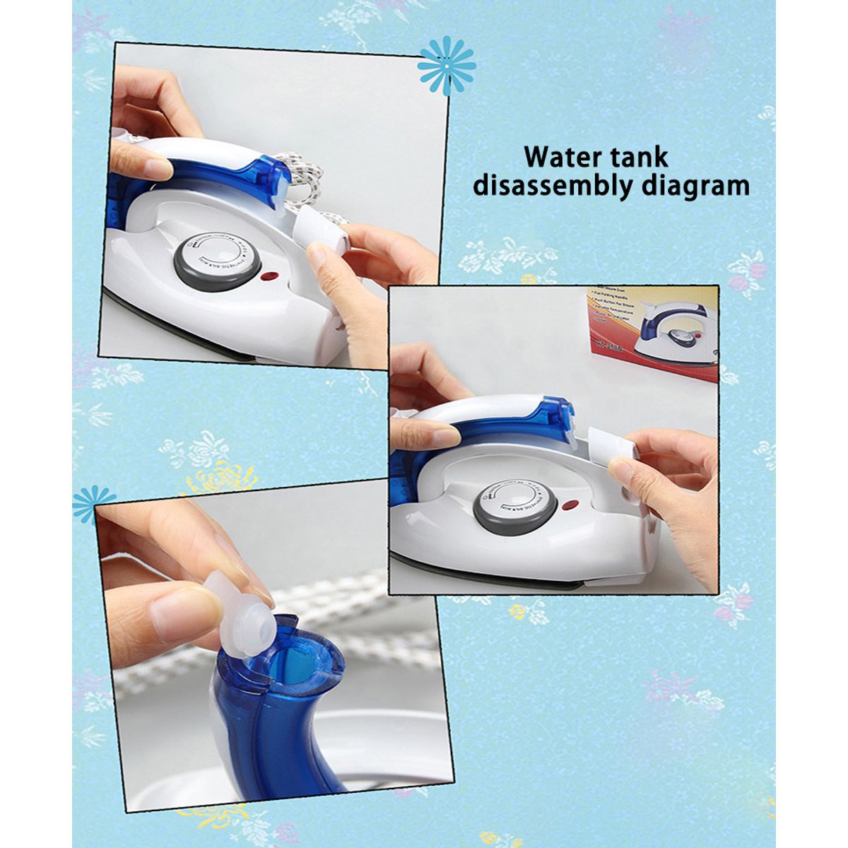 ROHS - Plancha a Vapor para Ropa Práctico para Viajes - RAFF