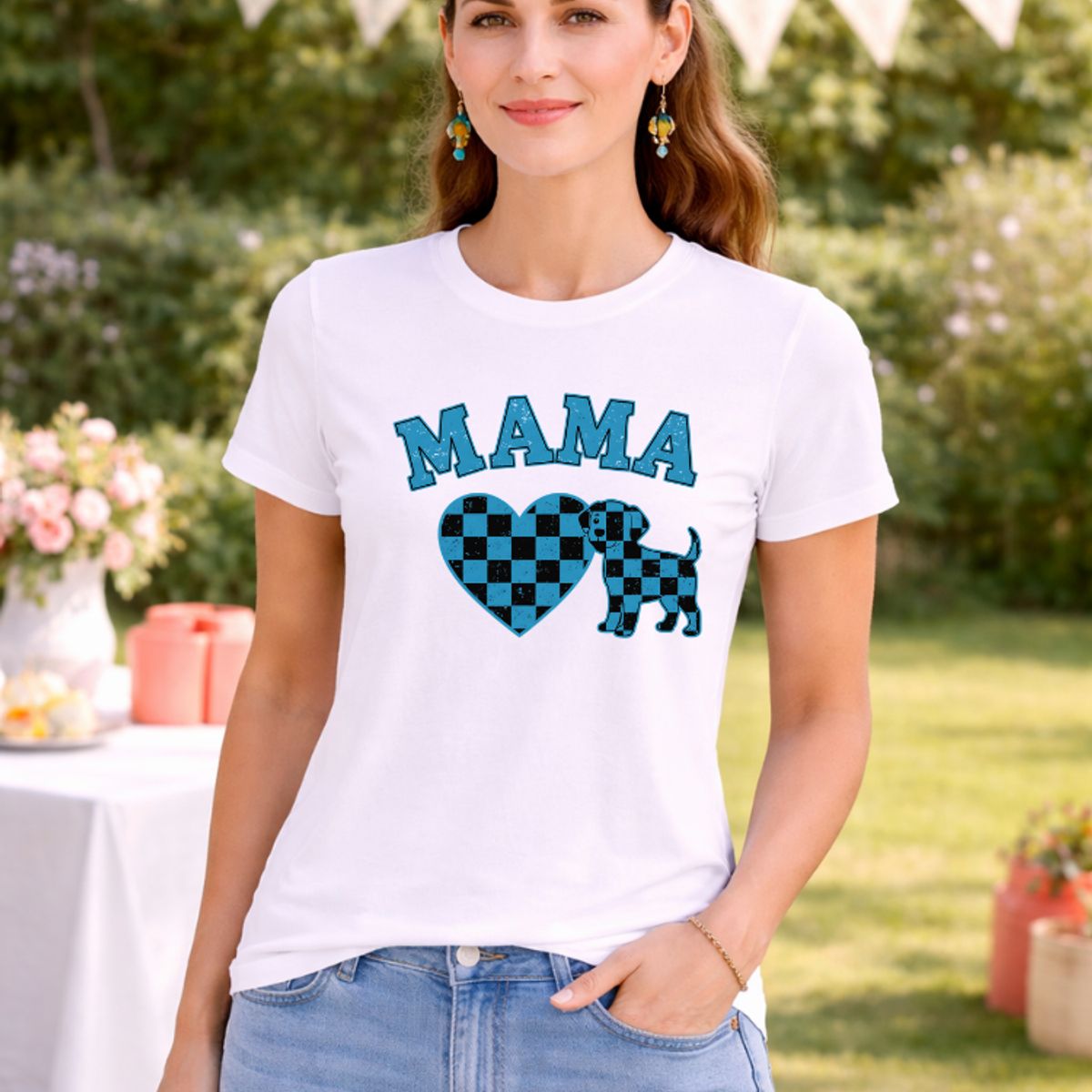 AQUA&MODA - Polo Día de la Madre 100% Algodón Jersey 30-1 Alta Calidad Mujer AquaModa Regalo Mamá DM22