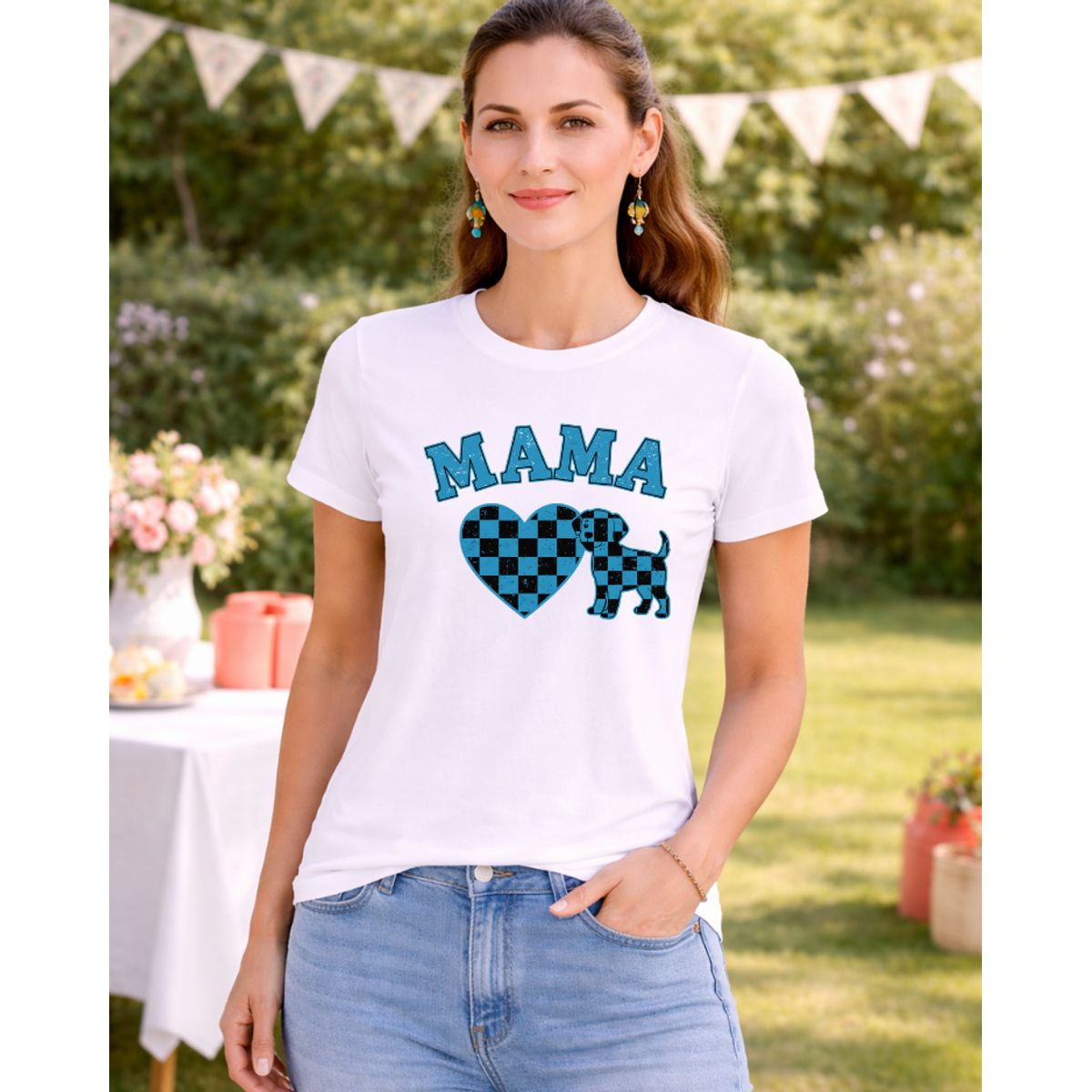 AQUA&MODA - Polo Día de la Madre 100% Algodón Jersey 30-1 Alta Calidad Mujer AquaModa Regalo Mamá DM22
