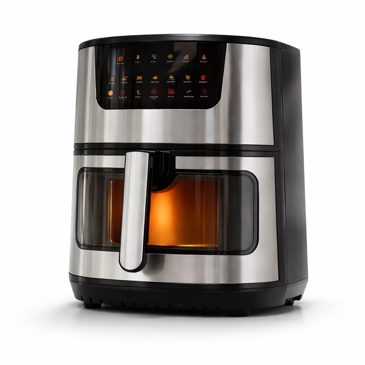 GENERICO - Freidora De Aire 15L Digital Con Ventana Y Luz Pantalla LCD Touch 2800W