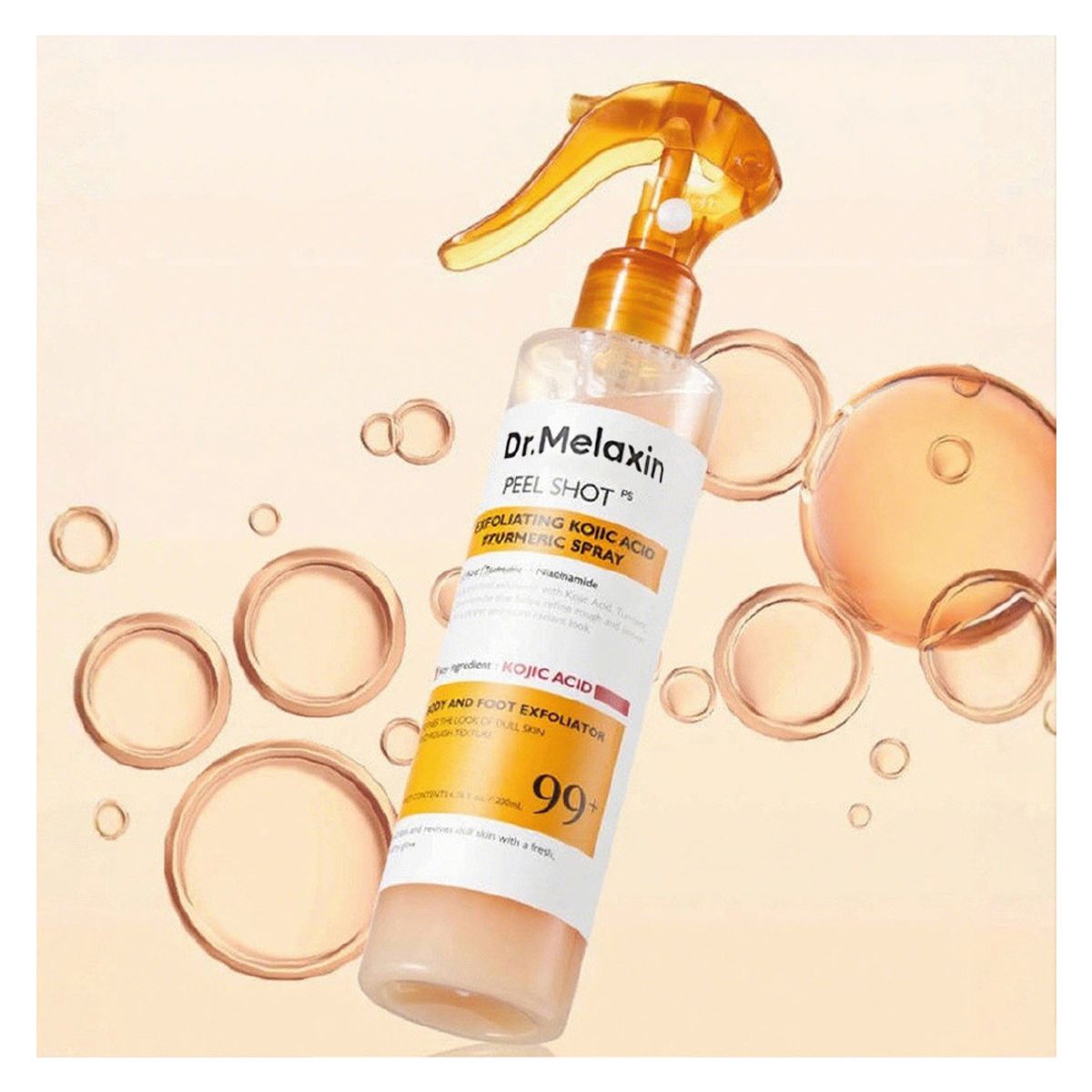 GENERICO - Exfoliante en Spray Dr. Melaxin Peel Shot PS Ácido Kójico de 150 ml