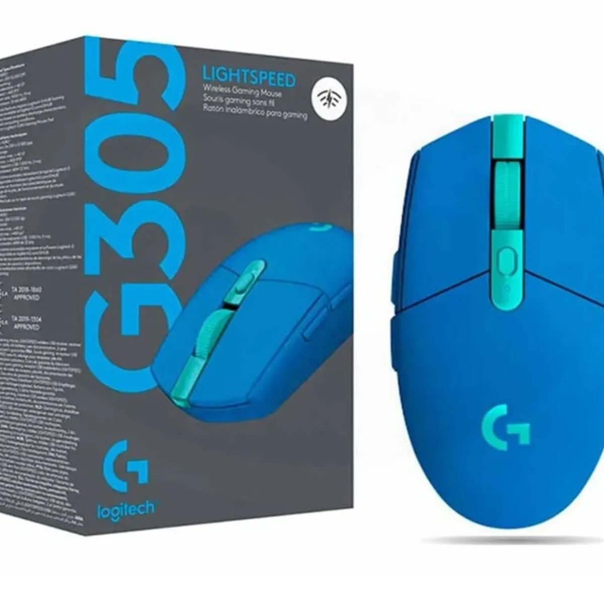 LOGITECH - Mouse Gaming G305 Lightspeed Azul
