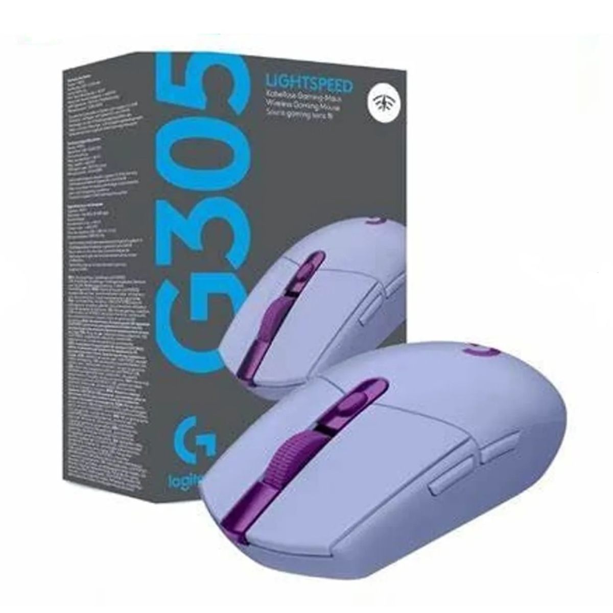 LOGITECH - Mouse Gaming G305 Lightspeed Lila