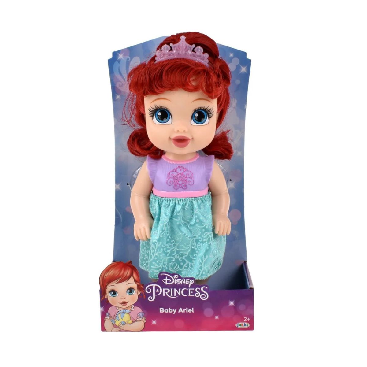 DISNEY BABY - Mueñeca Bebe Princesas De Disney 28Cm - Ariel