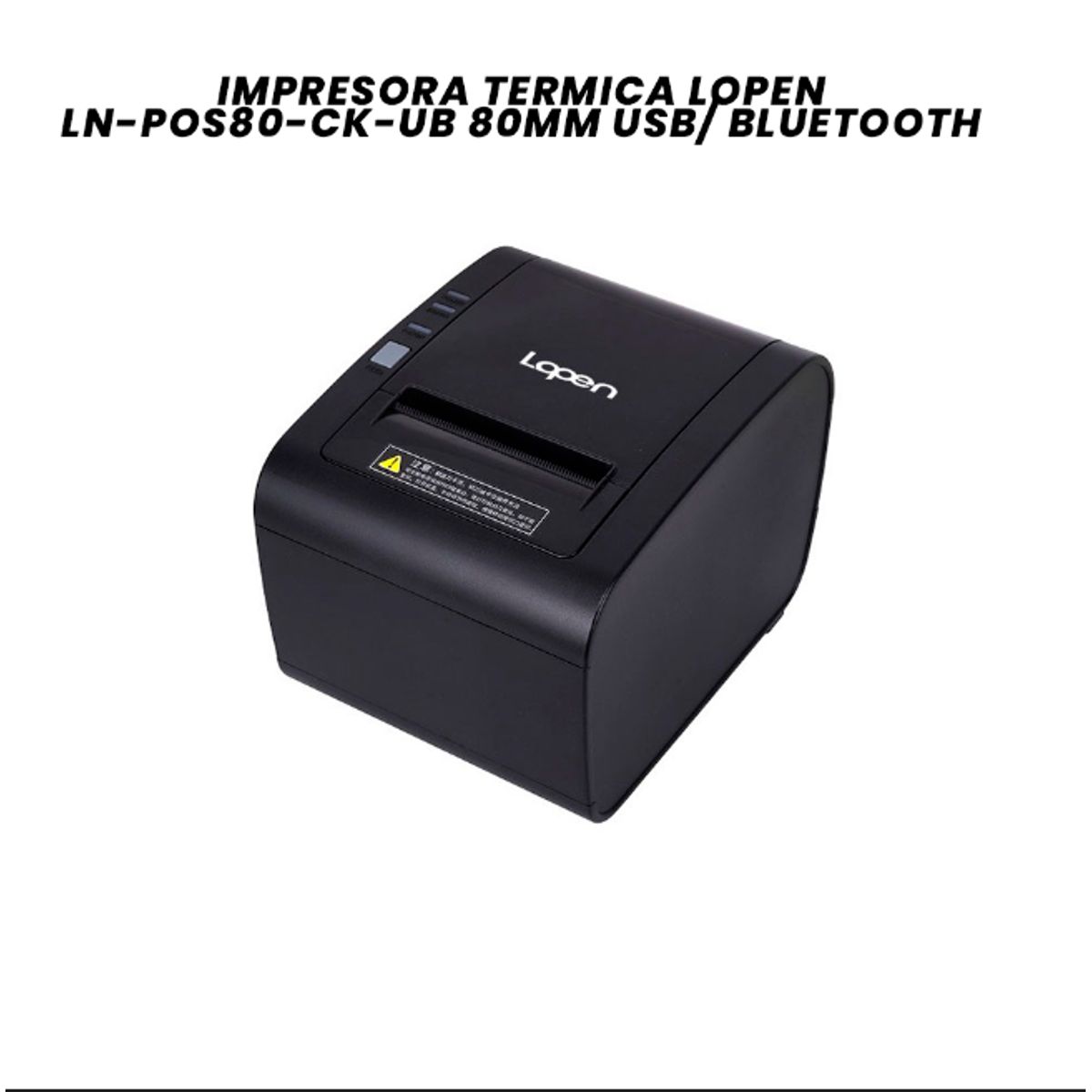 LOPEN - IMPRESORA TERMICA LOPEN LN-POS80-CK-UB 80MM USB BLUETOOTH