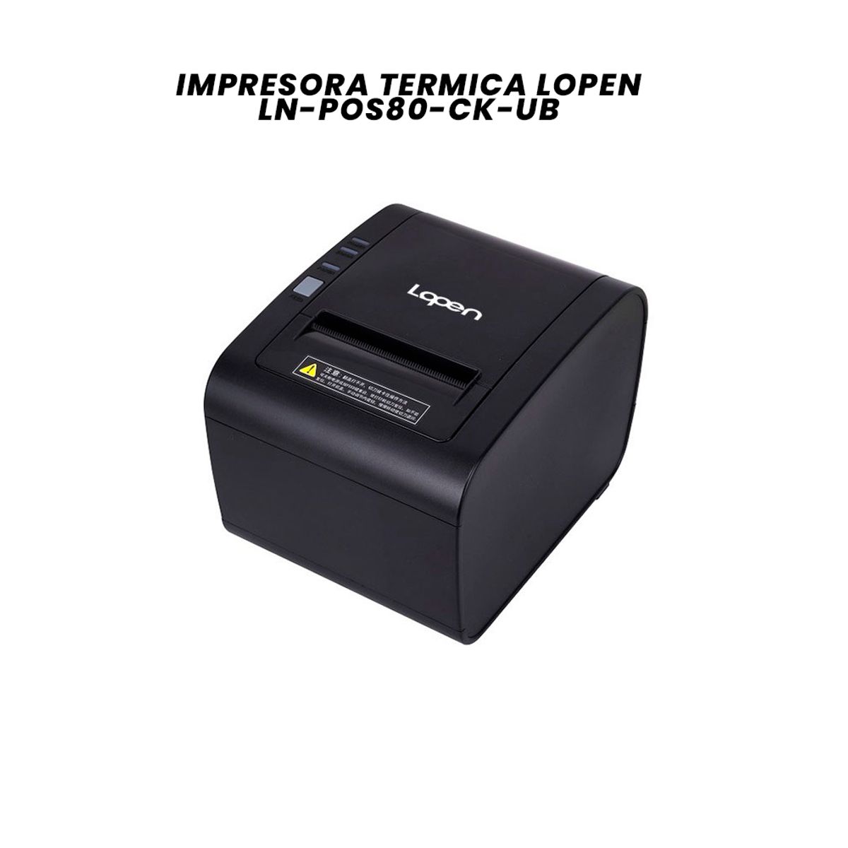 LOPEN - IMPRESORA TERMICA LOPEN LN-POS80-CK-UB 80MM USB BLUETOOTH