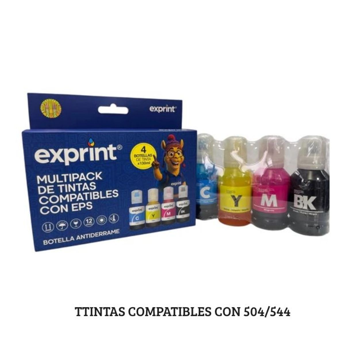 GENERICO - COMBO DE TINTAS COMPATIBLES CON 504544