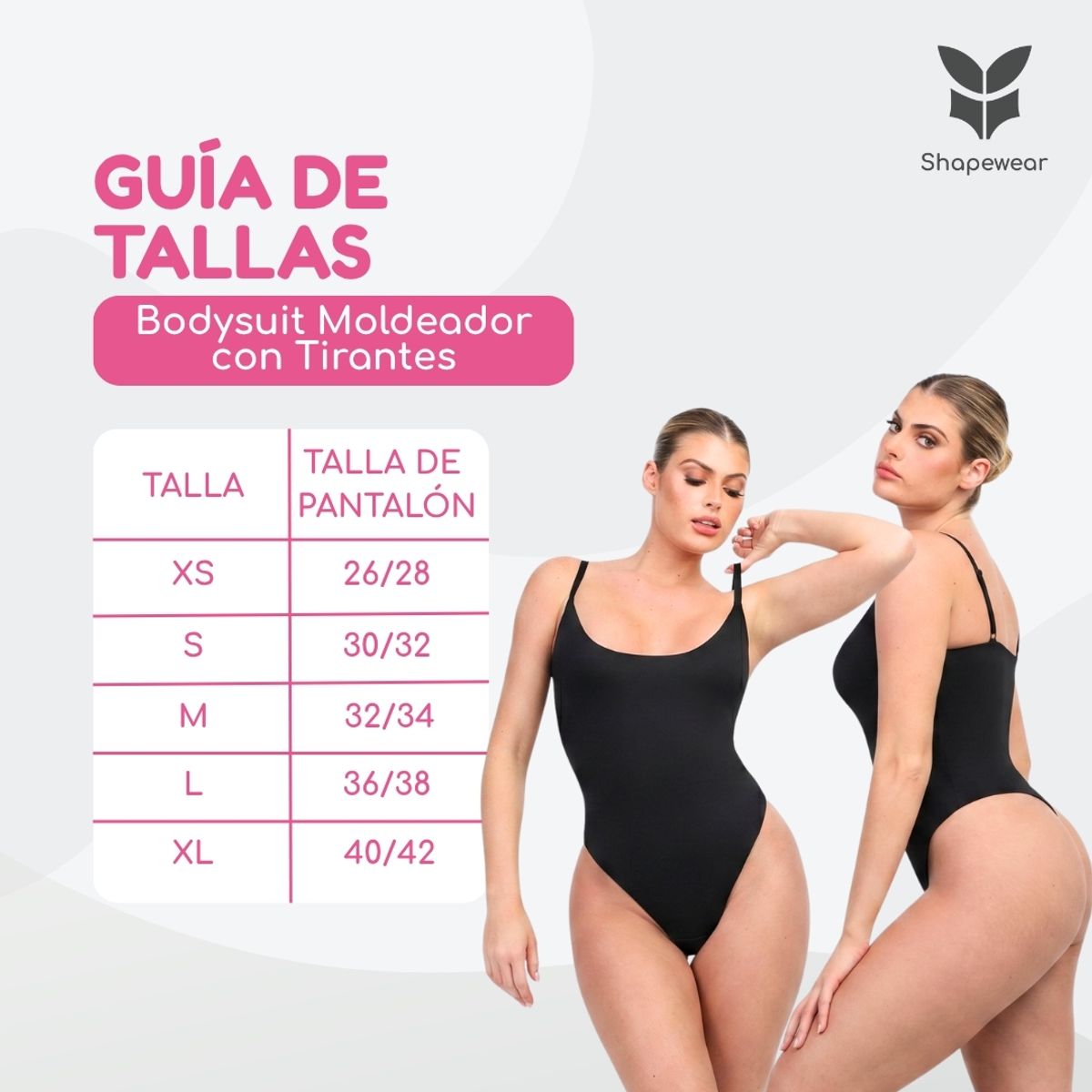 BESEGURA - BODY MOLDEADOR BESEGURA CON TIRANTES