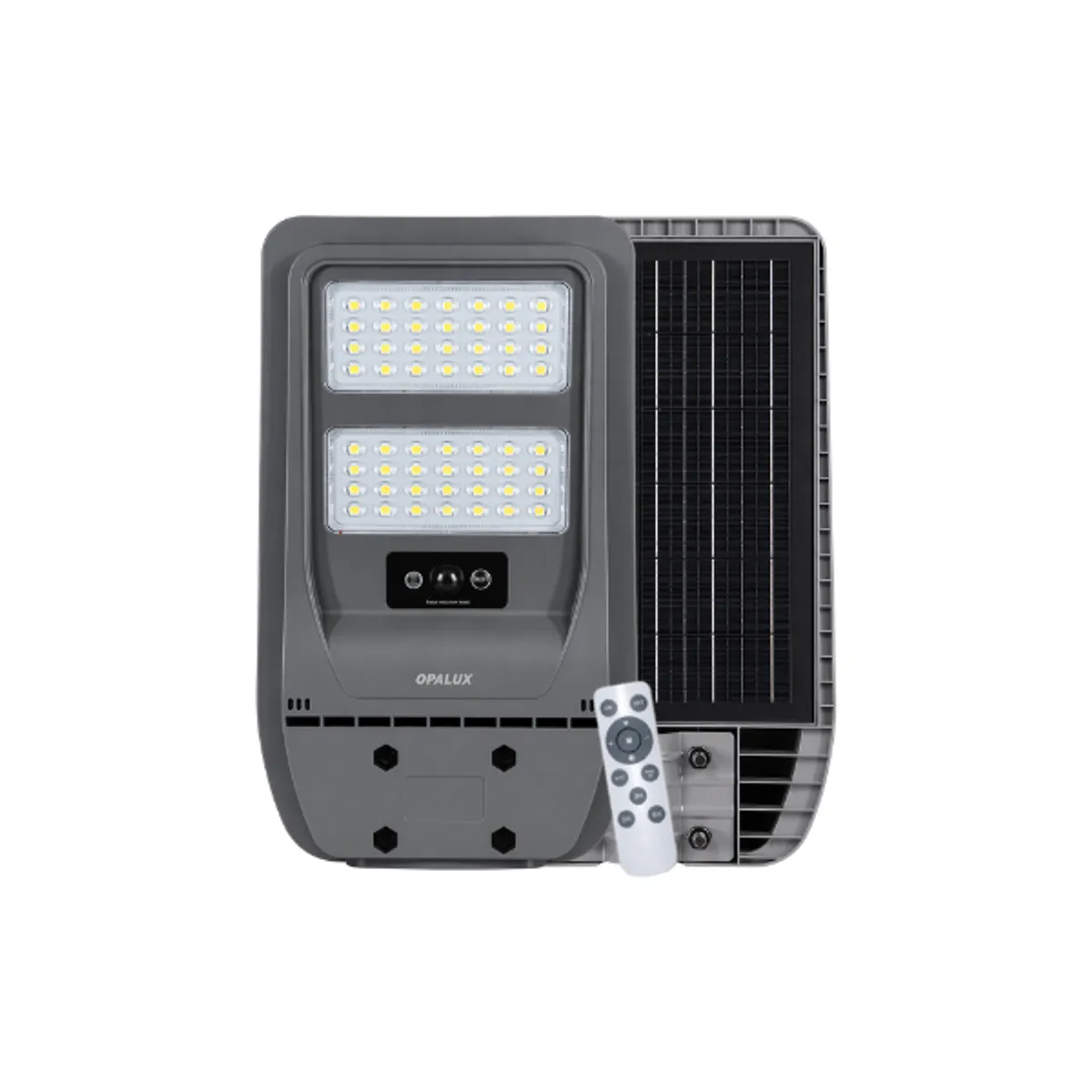 OPALUX - Luminaria Solar Opalux 100w Alumbrado Público Exterior con Control Remoto
