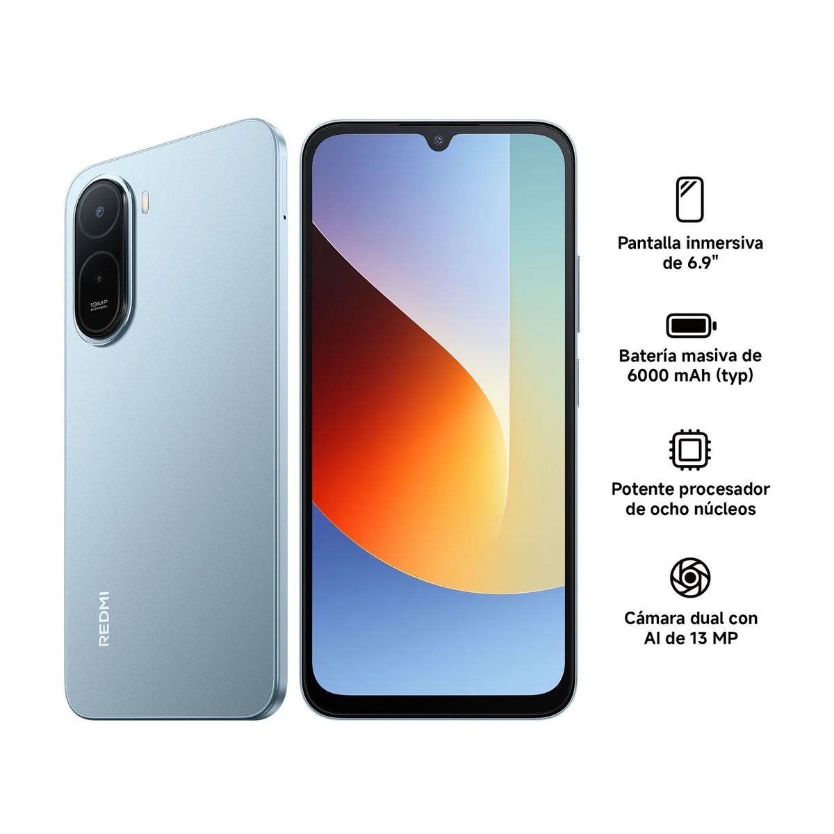 REDMI - A7 Pro 4G, 4GB De Ram - 64GB, Color Azul