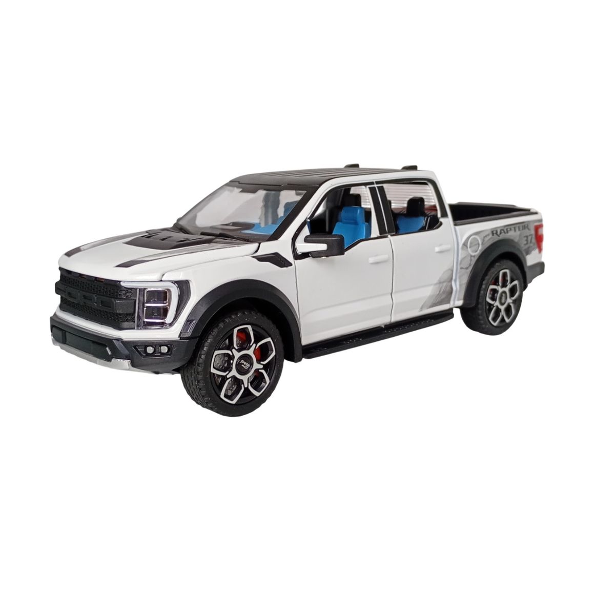 DIECAST MASTER - CAMIONETA COLECCION FORD RAPTOR SONIDO Y LUZ 25 CM LARGO ESCALA1/20