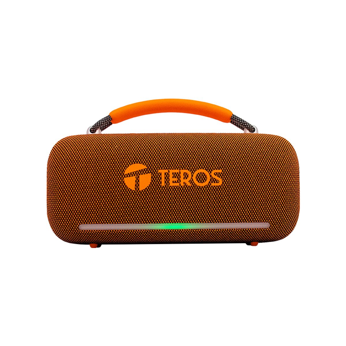 Parlante Inalámbrico Teros Vibes VB-6049, 60W, BT 5.3, 4000 MAH, USB, Luces LED, Orange, marca Teros - Foto 2