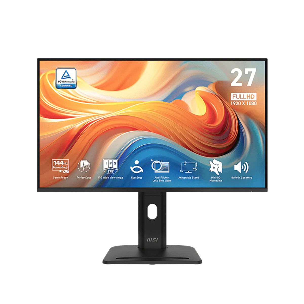 MSI - Monitor Plano MSI PRO MP275PG E14, 27 FHD IPS, HDMI, DP, Headphone Out