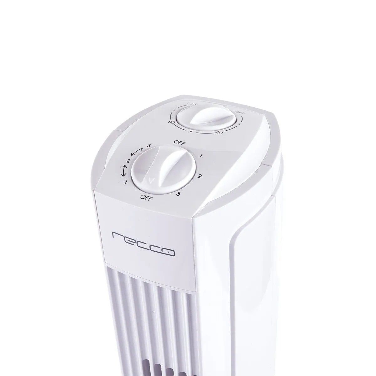 GENERICO - Ventilador de Torre Recco 32 Pulgadas con Temporizador 45 Watts FZ30-48YT (Nuevo)