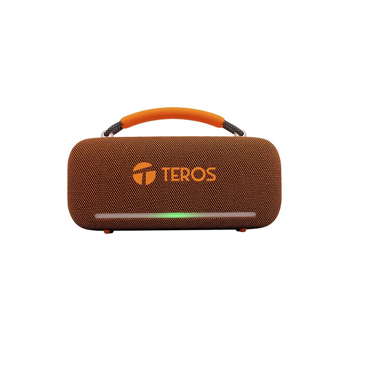 Teros - Parlante Teros Vibes VB-6049 60W Inalámbrico BT 5.3 4000 MAH USB Luces LED Naranja