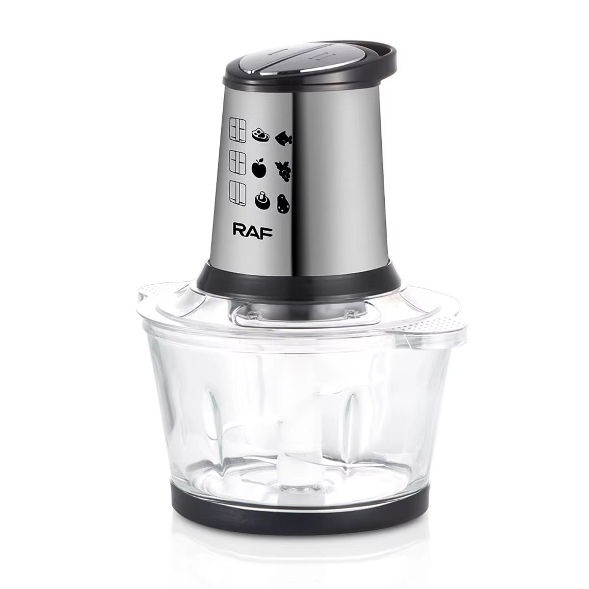 RAFF - Procesadora de Alimentos RAF 2 Lts Vidrio 800W R7046