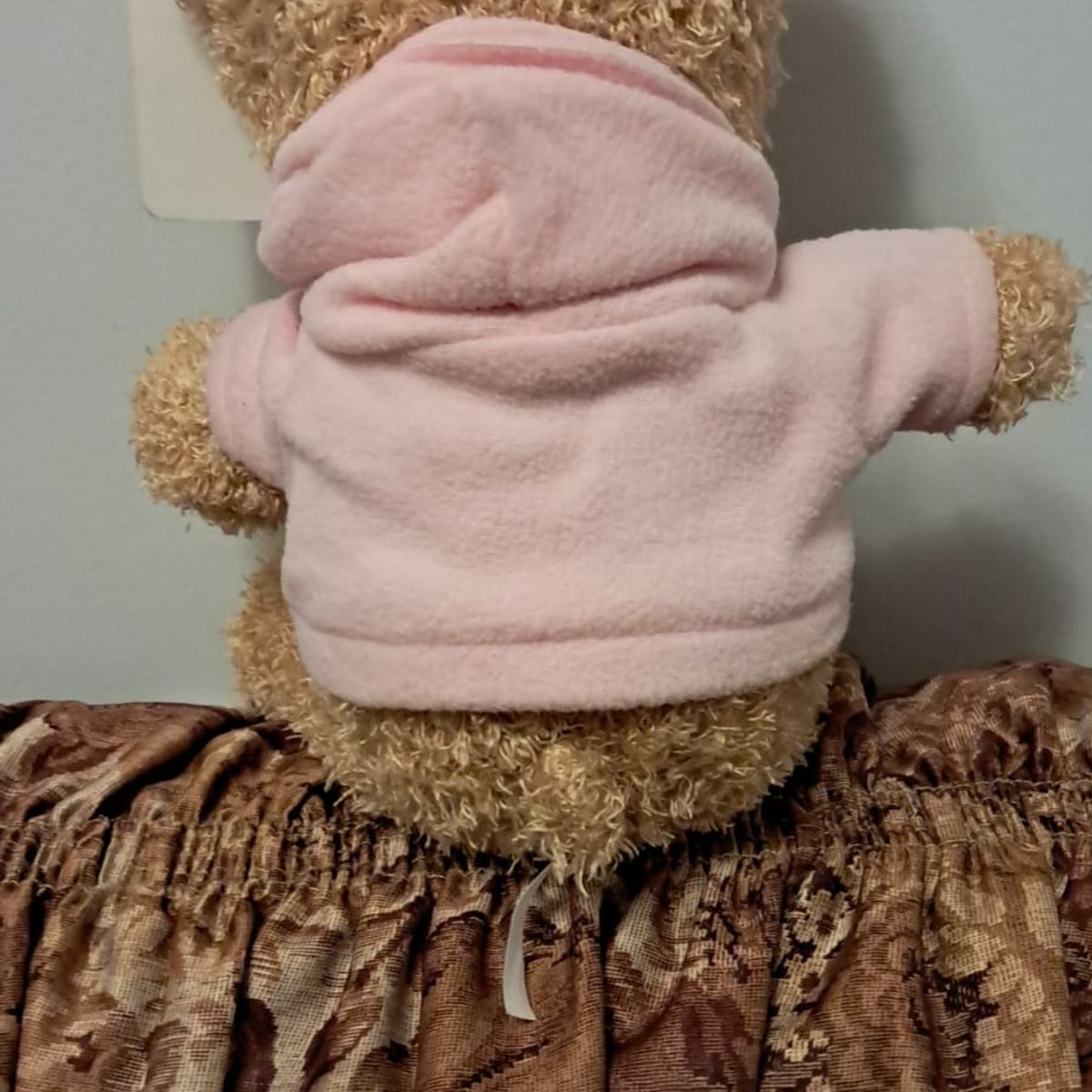 GENERICO - PELUCHE OSO CON CHOMPA ROSADA