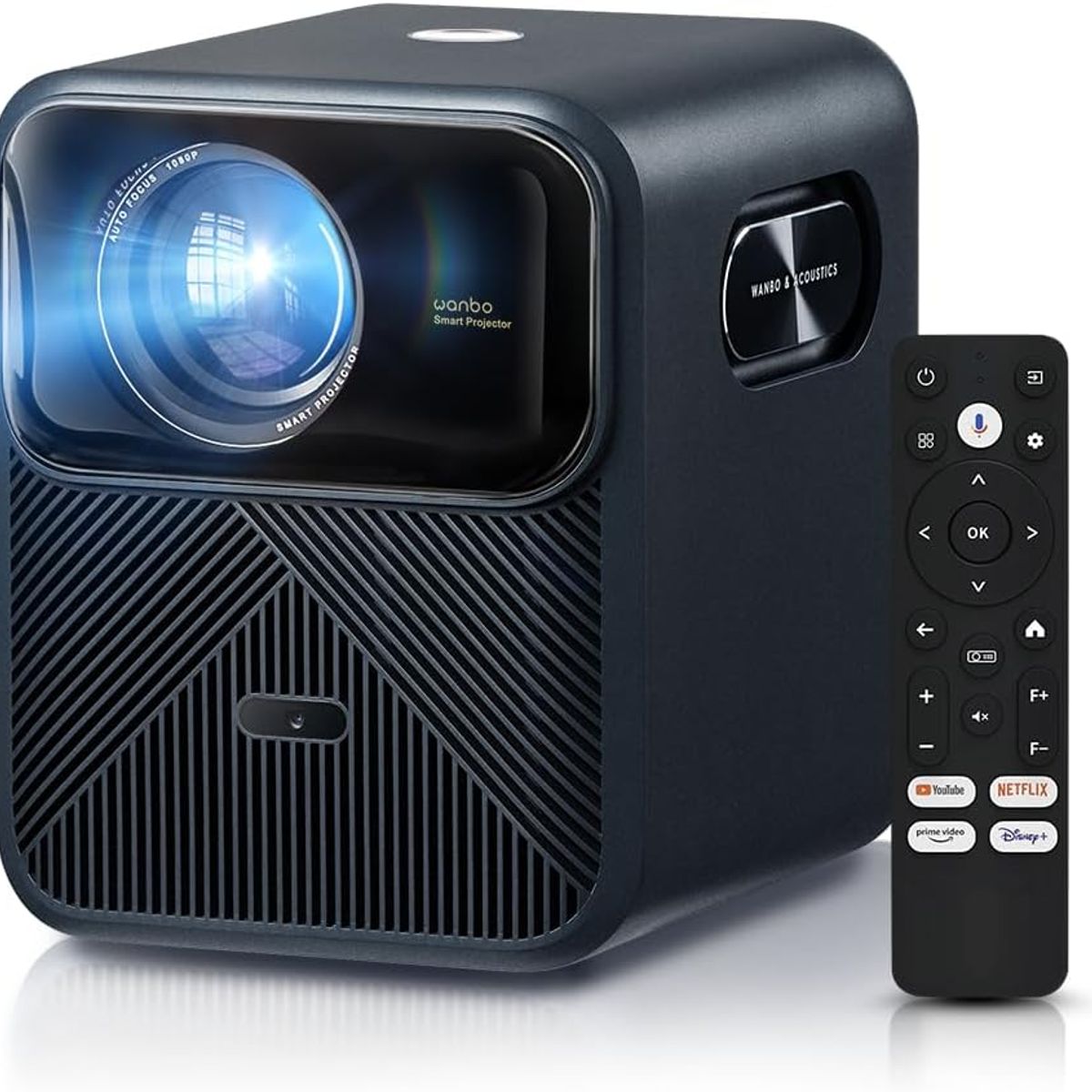 WANBO - Proyector  WANBO Mozart 1 Pro 2025 4K  Google TV/ 1200 ANSI/HDR 10