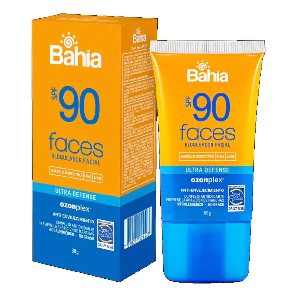 Bloqueador Bahía Faces Spf90 60 G., marca BAHIA - Foto Principal