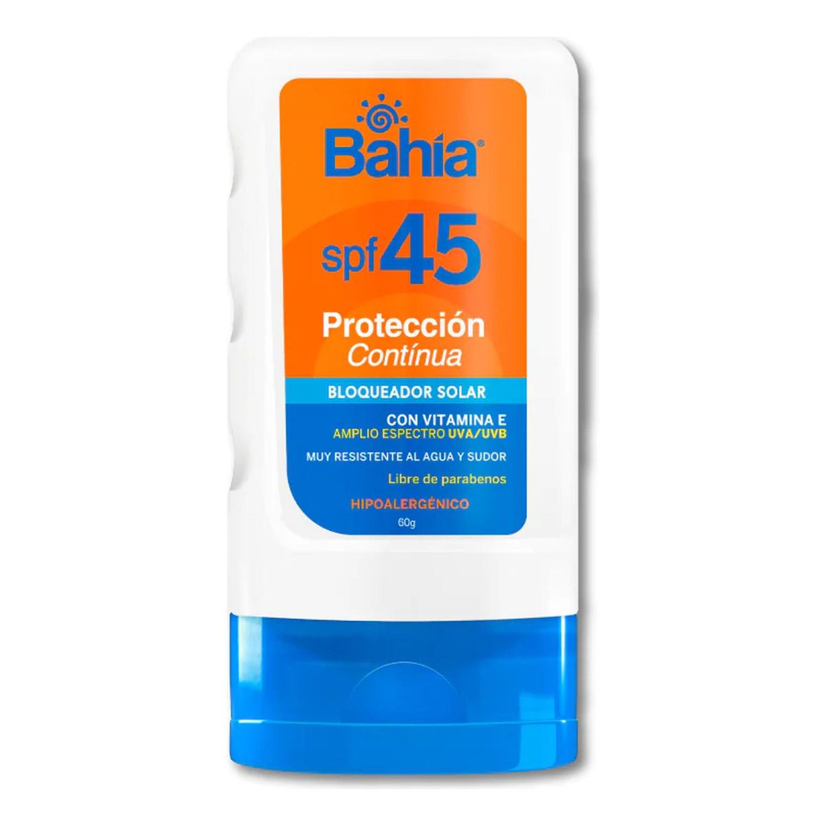 BAHIA - Bloqueador Bahía Protección Continua Spf45 60 G.