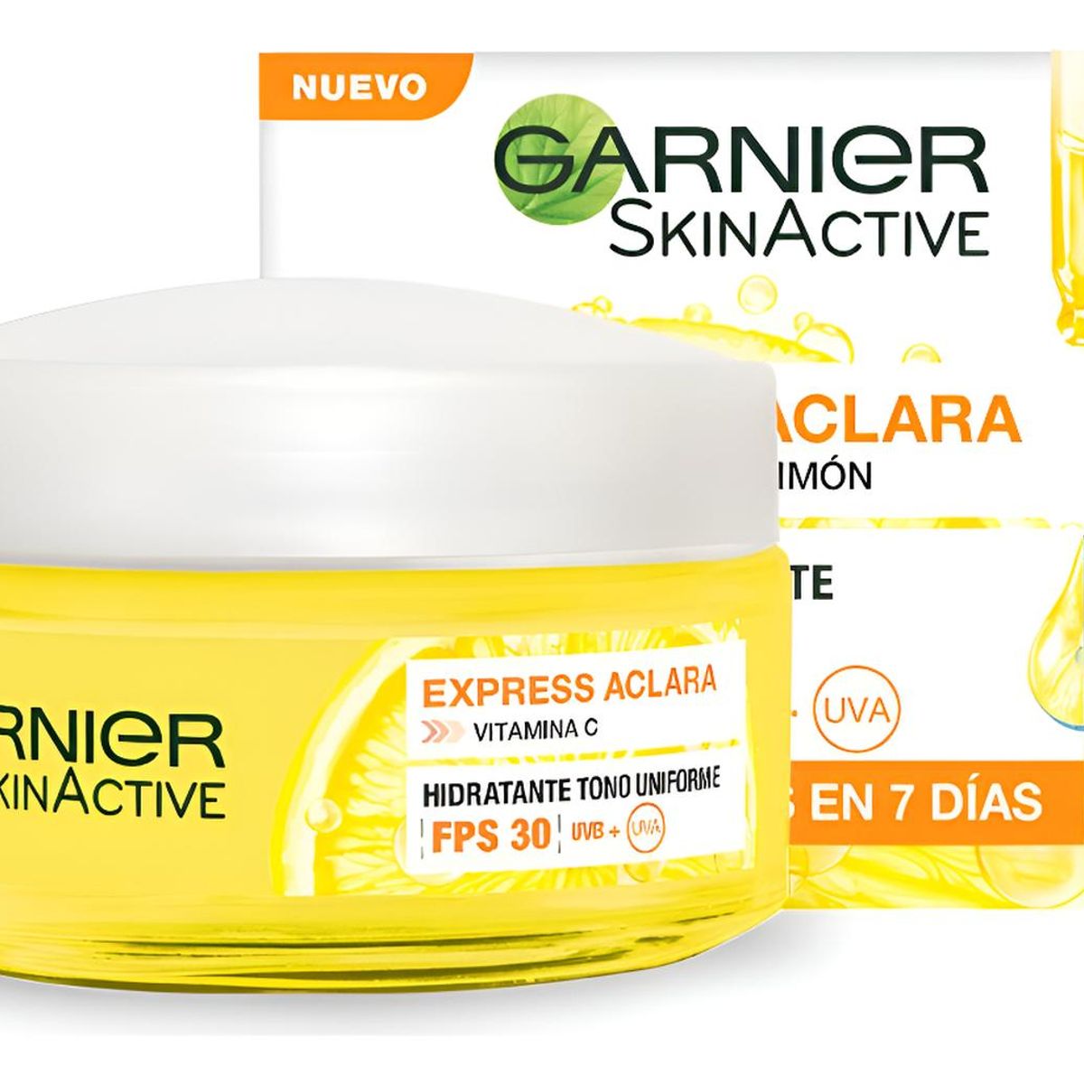 Garnier - Crema Hidratante Garnier Skin Active Express Aclara Fps 30