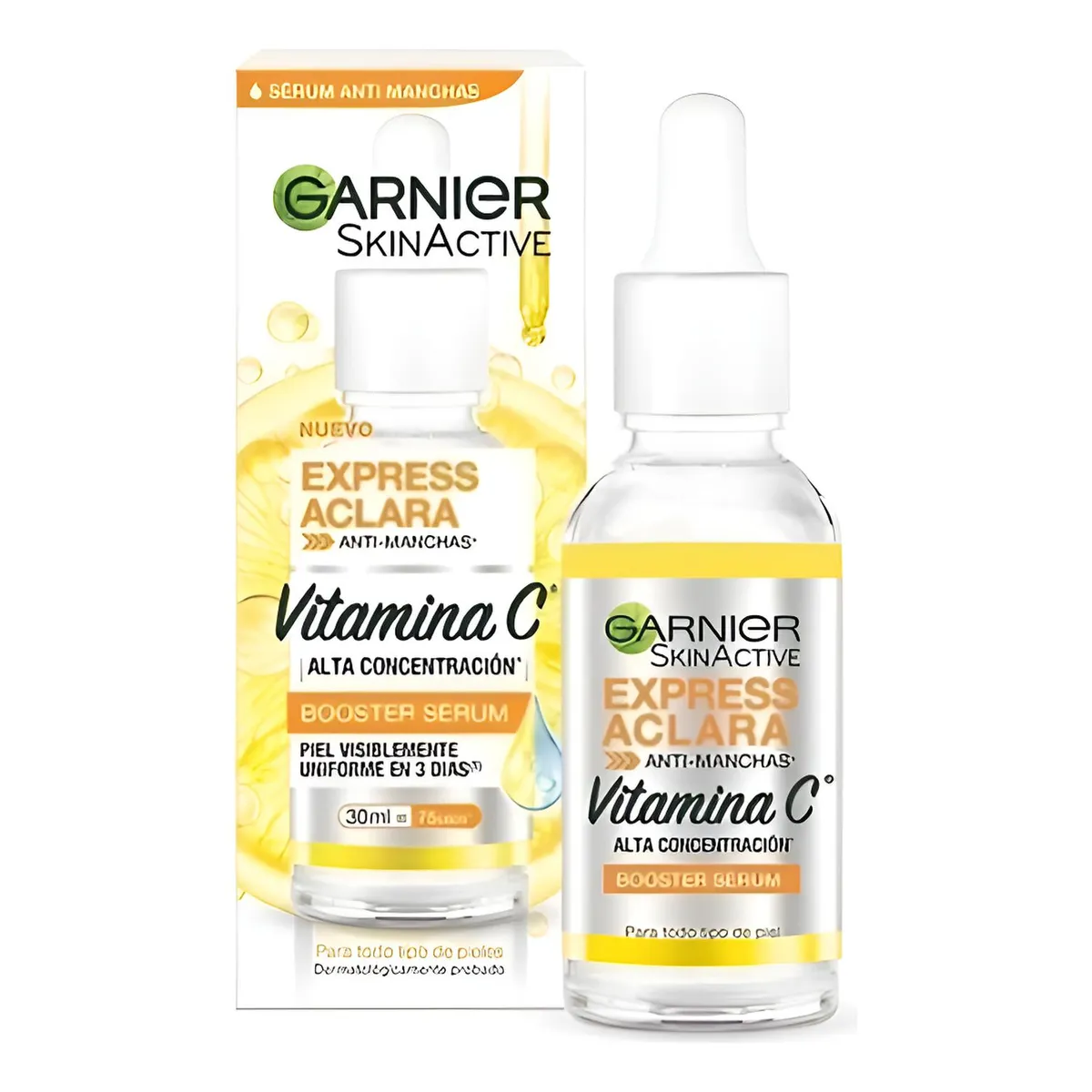 GARNIER - Sérum Skin Active Express Aclara Anti-manchas Vitamina C