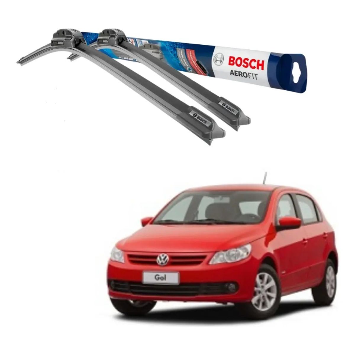Limpiaparabrisas Volkswagen Gol 2009-2013 Bosch Aerofit, marca Bosch - Foto Principal