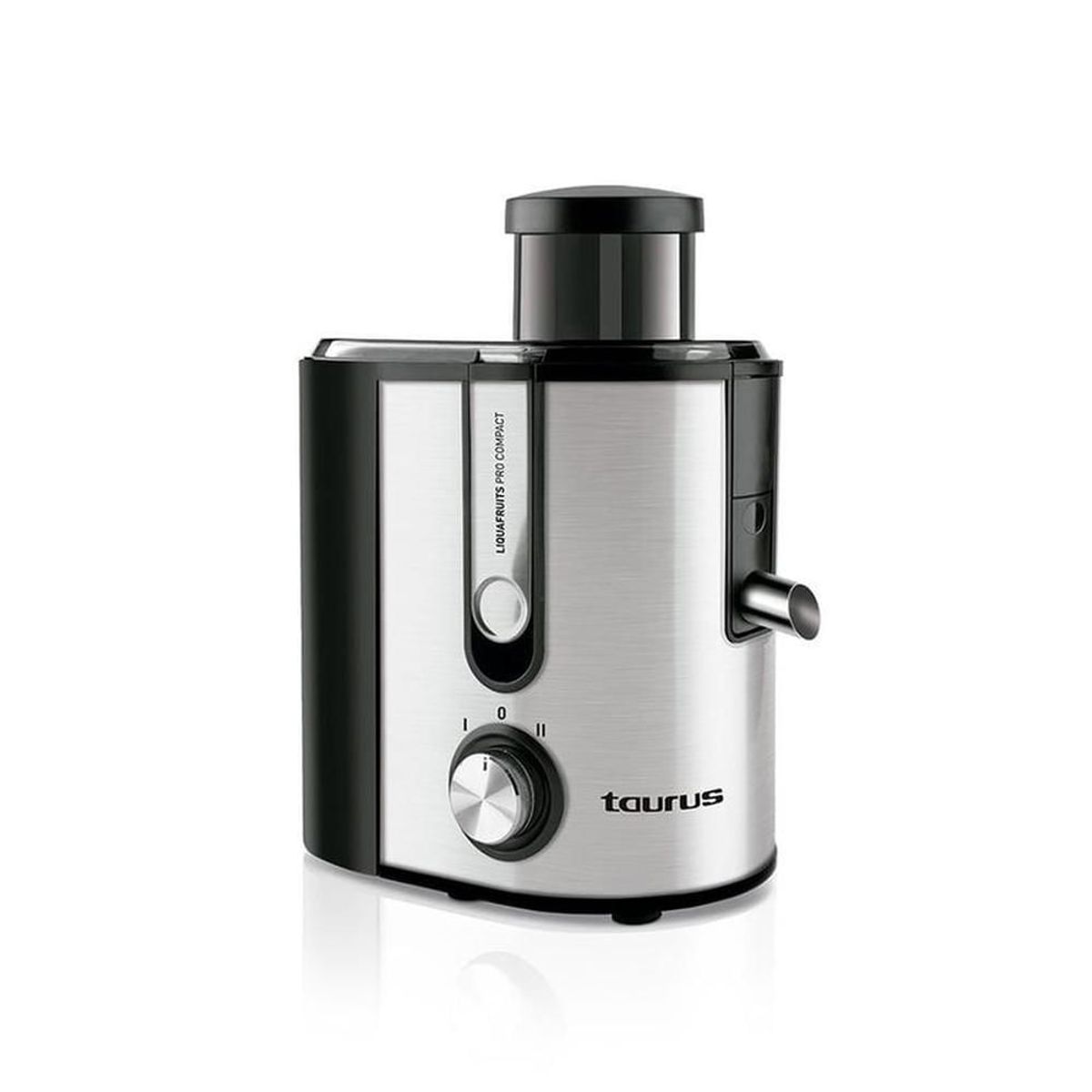 TAURUS - Extractor de Jugos 500W Taurus Liquafruit Pro Compact  Compacto, Potente y Versátil