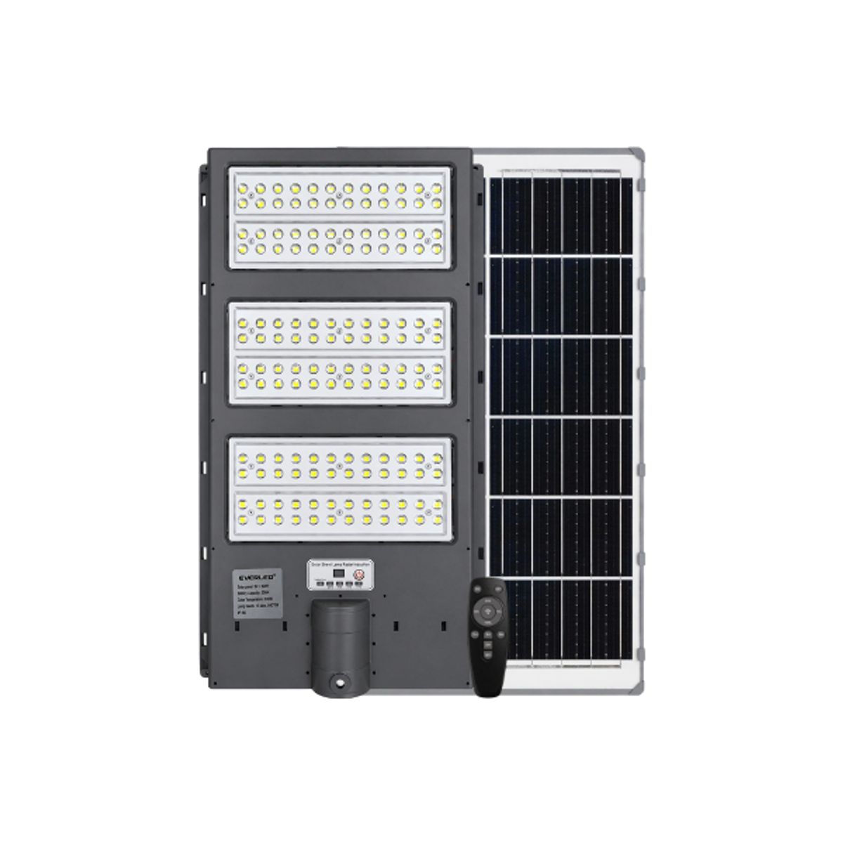 GENERICO - Reflector Solar LED 300W Exterior  Luminaria Tipo Farola Alumbrado Público con Control Remoto