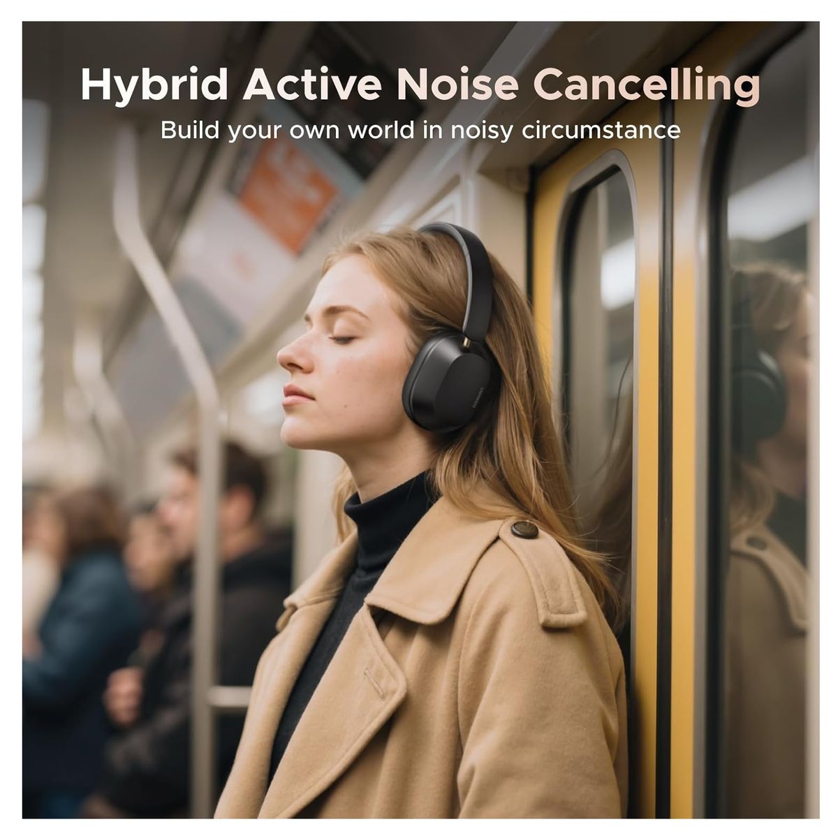 UGREEN - Auriculares UGREEN Hitune Max 5C cancelación de ruido ANC -  Azul