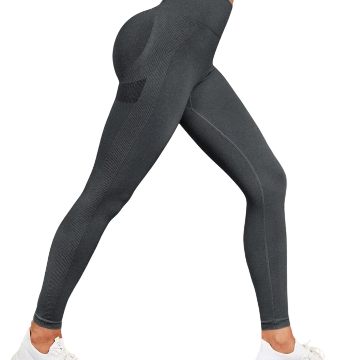 ROYAL PEACH APPAREL - Legging deportivo Plomo - Ropa deportiva malla mujer gym