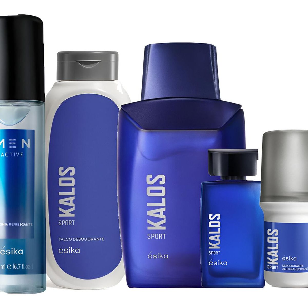 Esika - Kalos Sport Fragancia De Hombre Con Mini Talco Deo Y Refresh