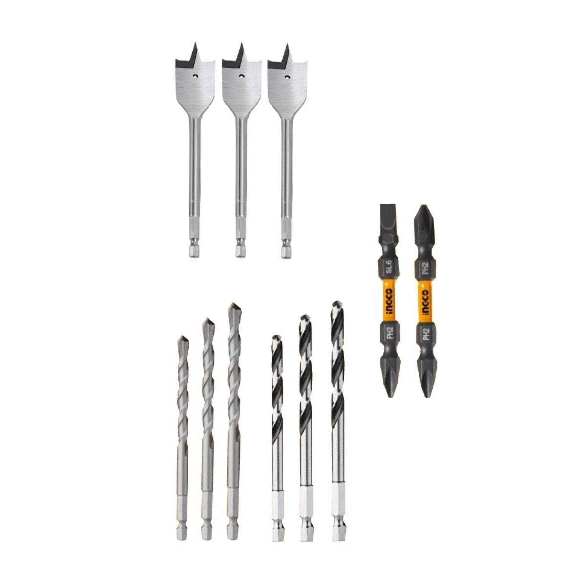 INGCO - Taladro Atornillador Percutor INGCO 20V 86Nm Brushless + 2 Baterías 4Ah CIDLI208682