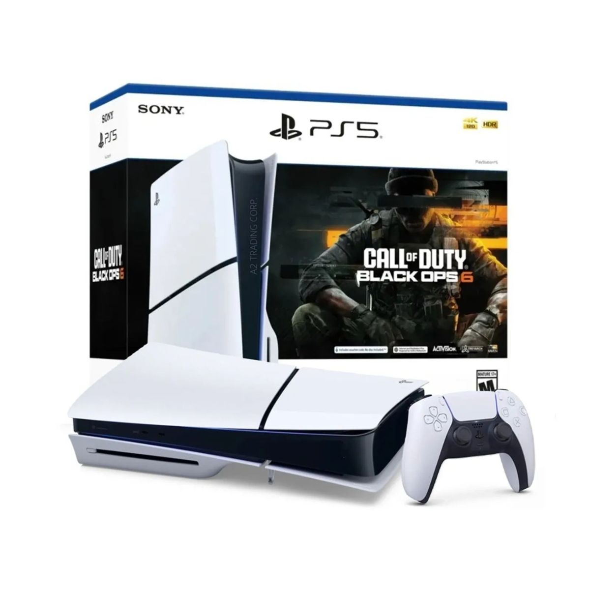 SONY - Consola PS5 PlayStation 5 Lector Disco Sony Edition Call of Duty: Black Ops 6 Bundle 1TB