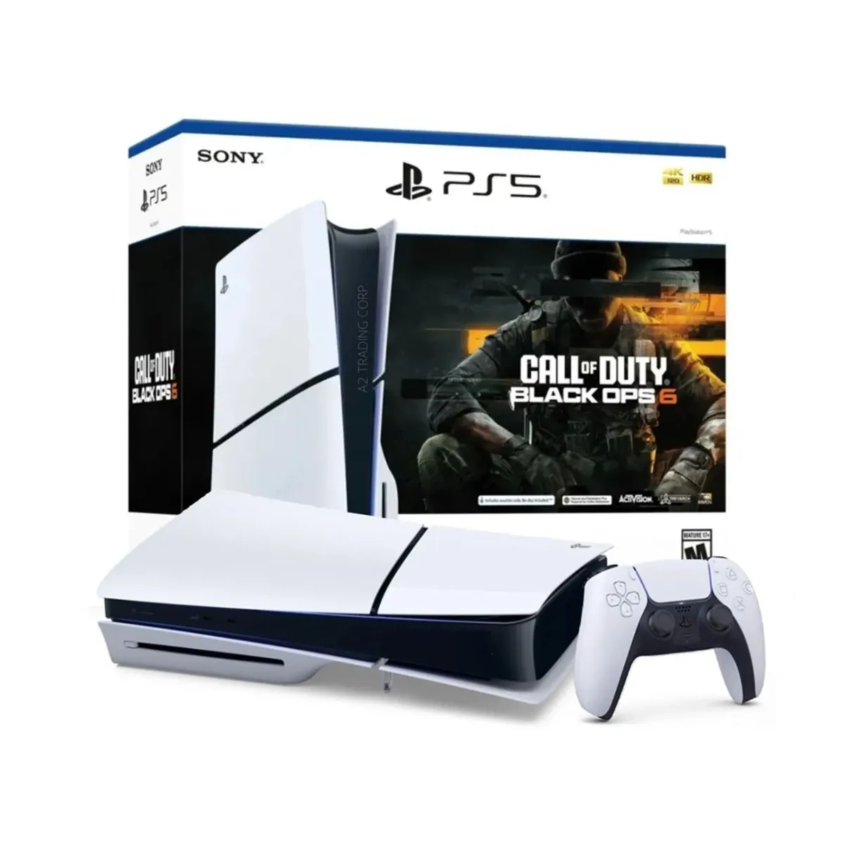 SONY - Consola PS5 PlayStation 5 Lector Disco Sony Edition Call of Duty: Black Ops 6 Bundle 1TB