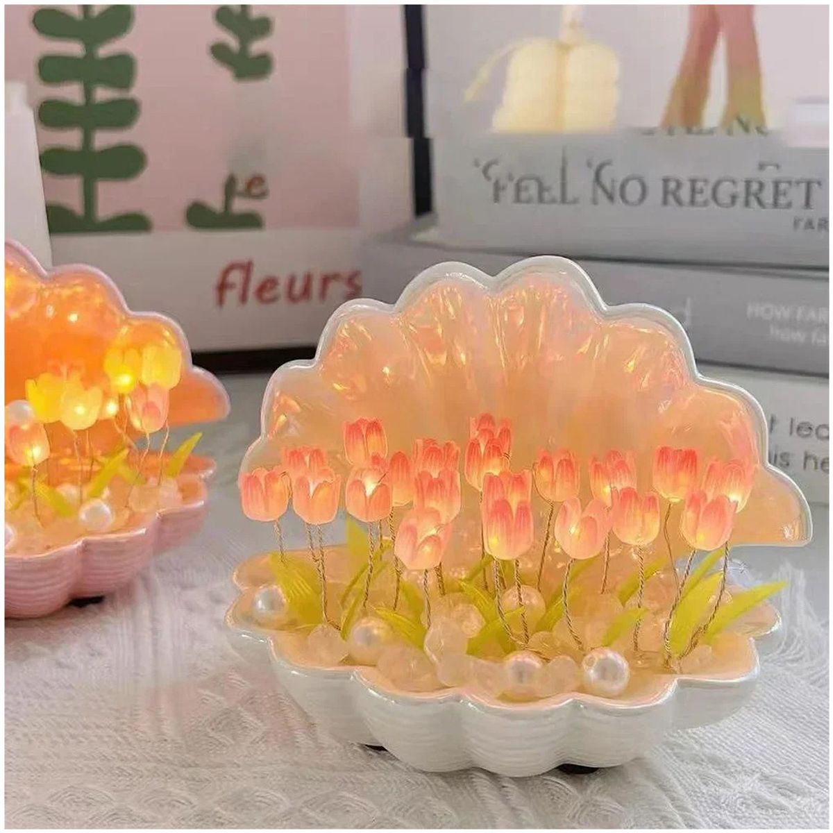 OEM - Tulipanes Eternos Decorativo De Mesa Kwaii