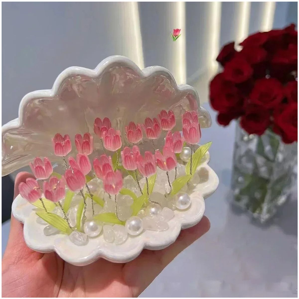 OEM - Tulipanes Eternos Decorativo De Mesa Kwaii