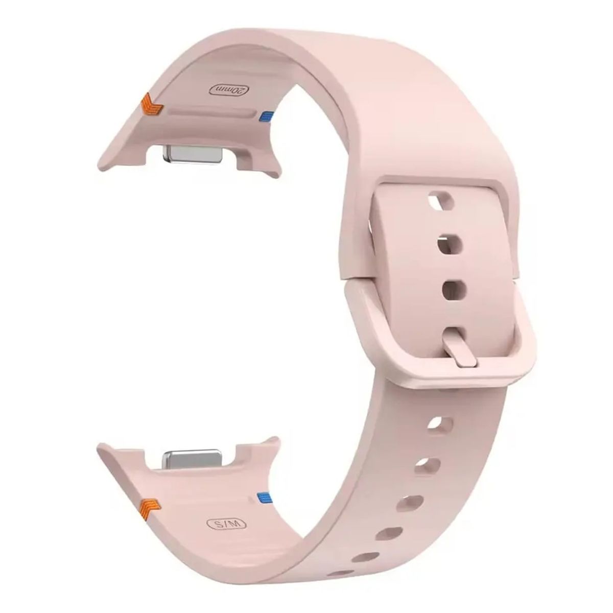 GENERICO - CORREA SPORT PARA SAMSUNG GALAXY WATCH 8  44-40 MM CLASSIC 46 M ROSA