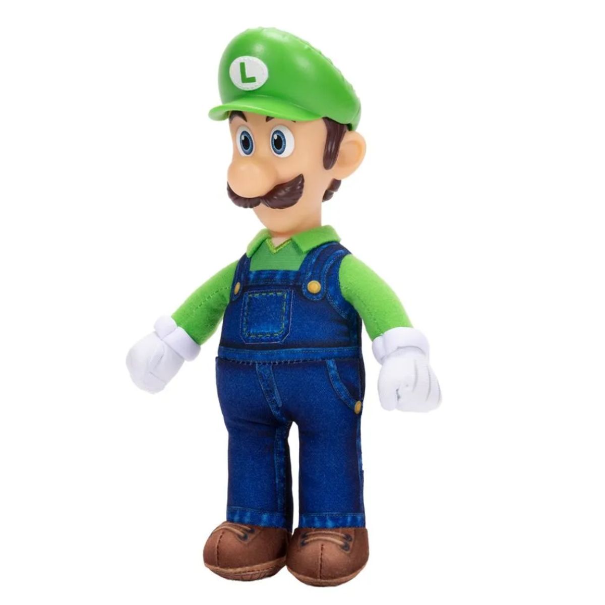 NINTENDO - Super Mario Galaxy Luigi Peluche Con Cabeza Plastica 23 cm Nintendo